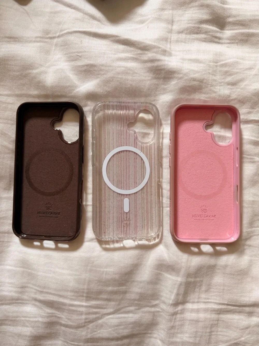 Velvet Caviar iPhone 16 cases